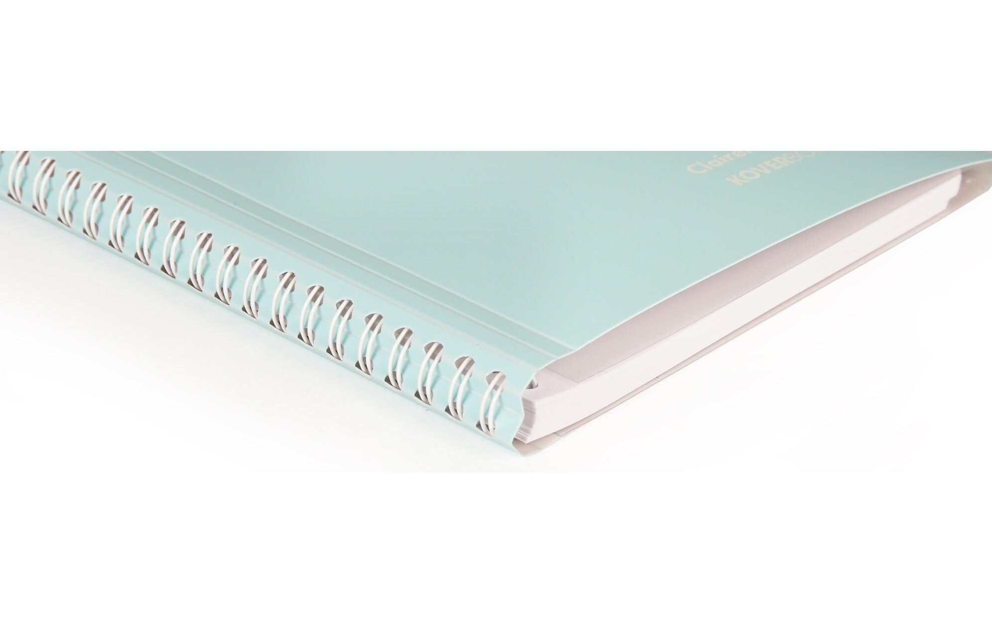 Clairefontaine Notizbuch Blush A5, liniert, Eisblau Clairefontaine Notizbuch Blush A5, liniert, Eisblau