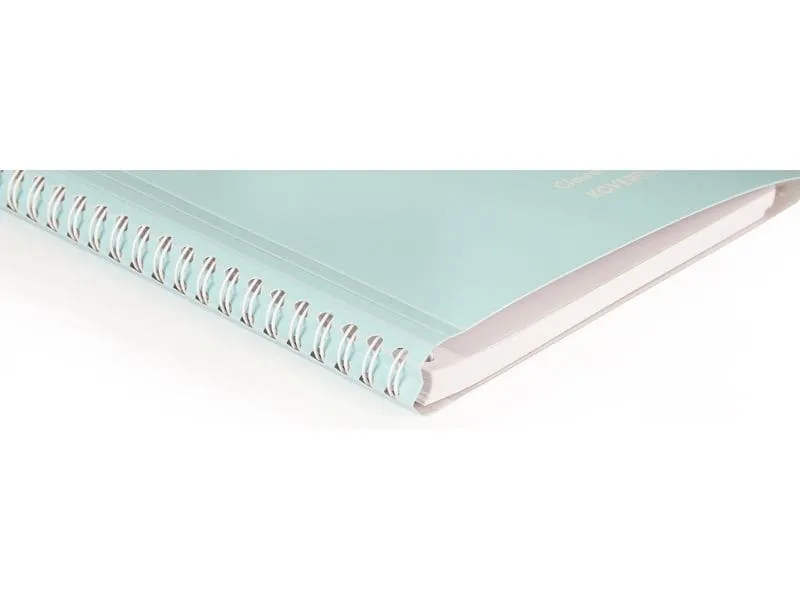 Clairefontaine Notizbuch Blush A5, liniert, Eisblau Clairefontaine Notizbuch Blush A5, liniert, Eisblau