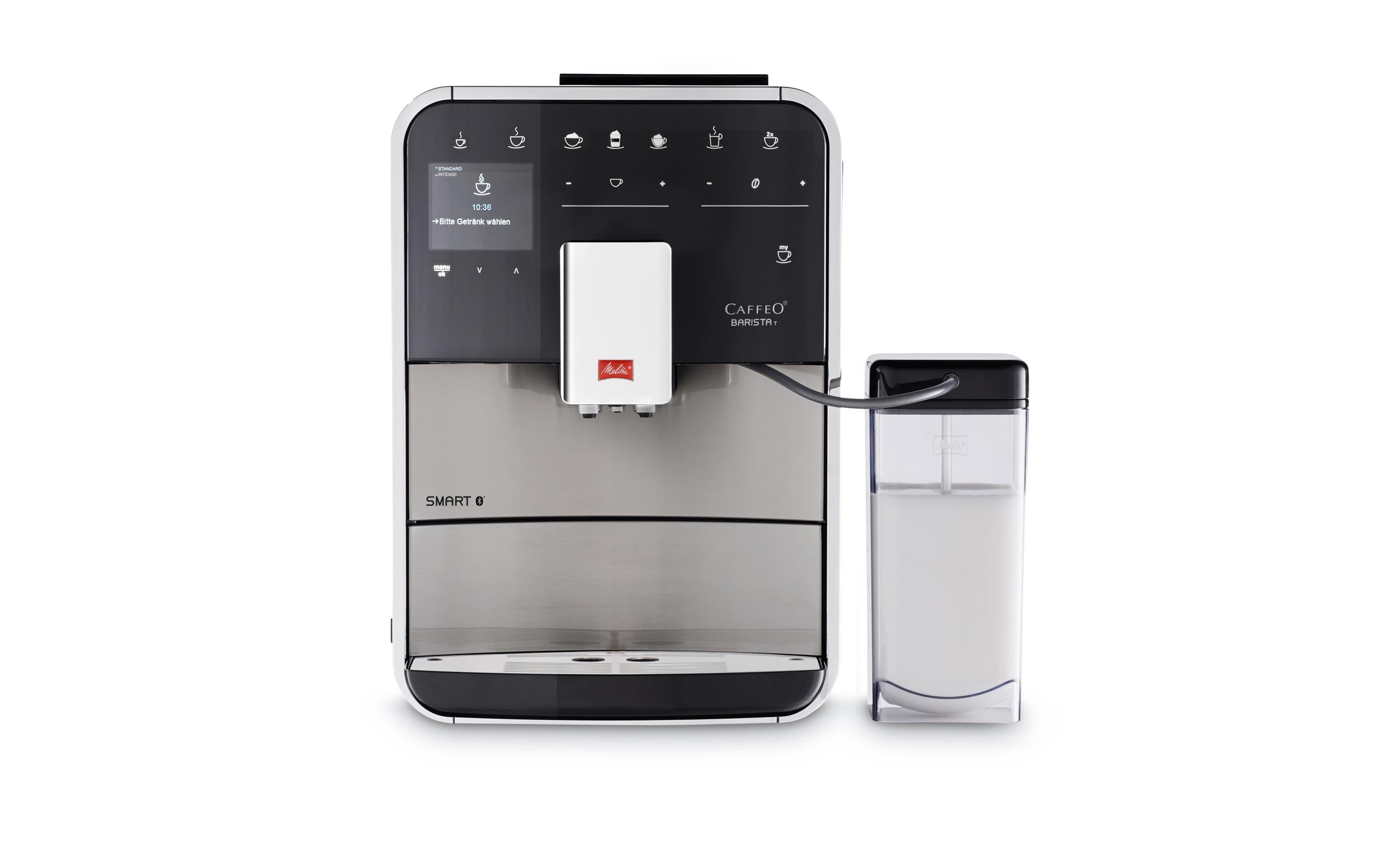 Melitta Kaffeevollautomat Barista T Smart F840-100 Schwarz, Silber Melitta Kaffeevollautomat Barista T Smart F840-100 Schwarz, Silber