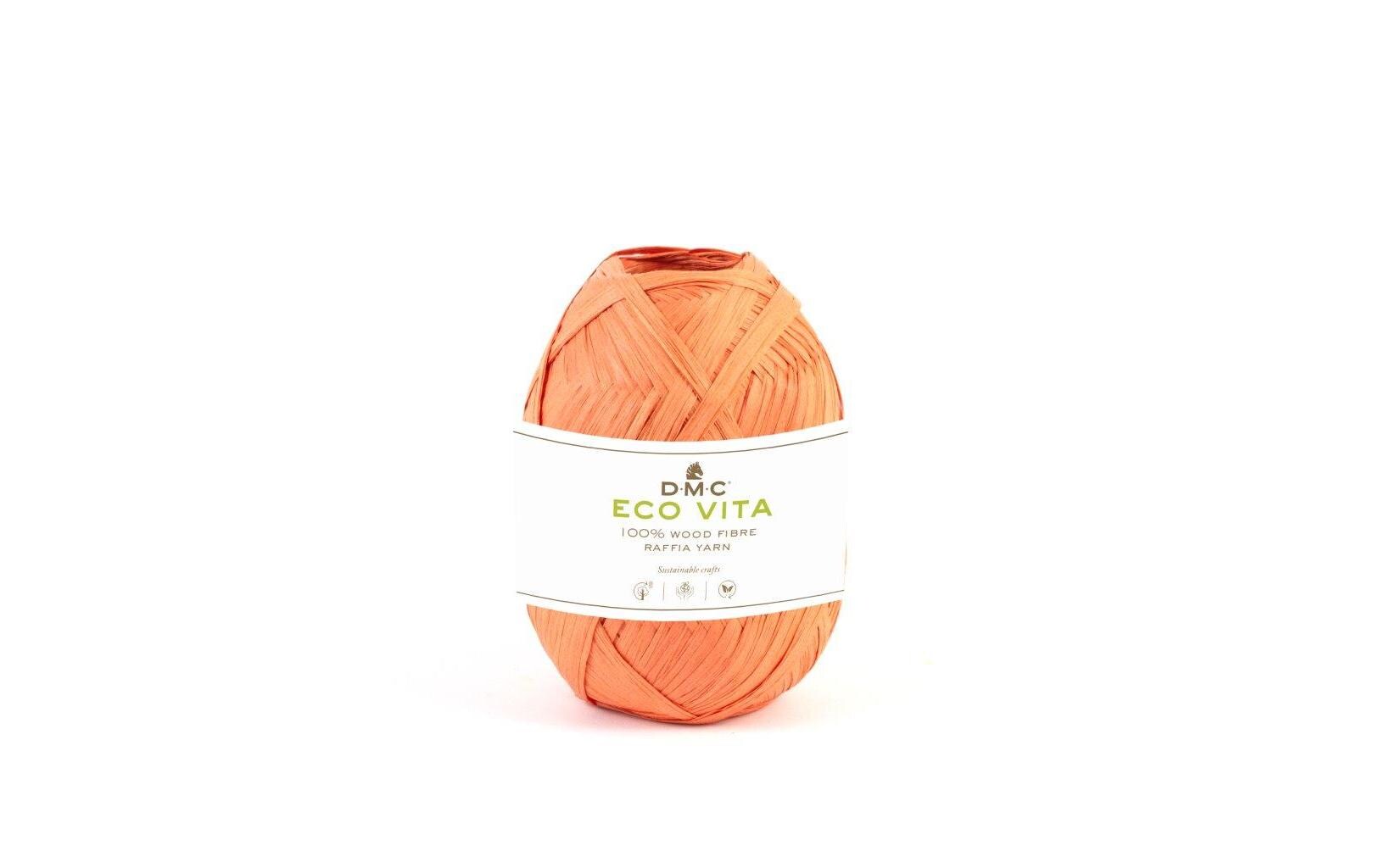 DMC Stoffgarn Eco Vita Raffia 50 g, Orange