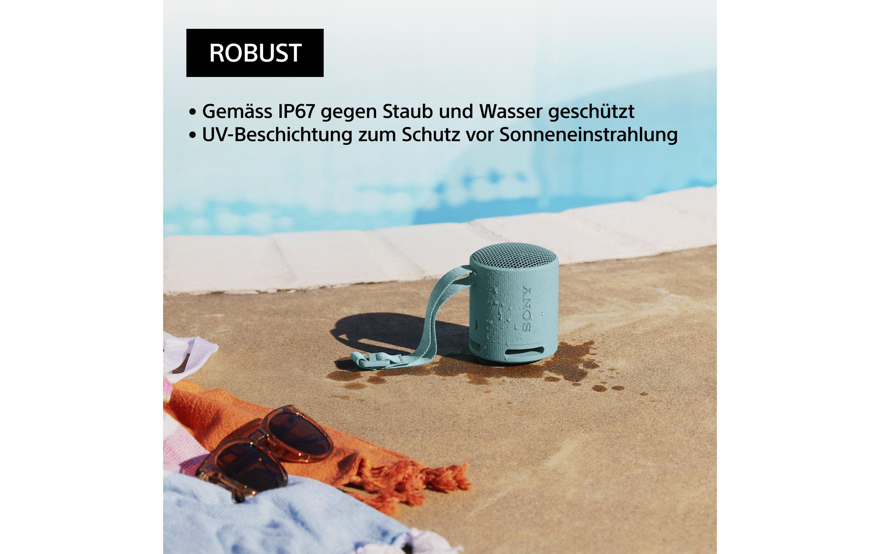 Sony Bluetooth Speaker SRS-XB100 Blau