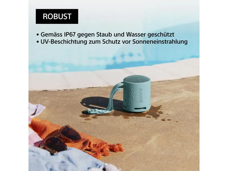 Sony Bluetooth Speaker SRS-XB100 Grau Sony Bluetooth Speaker SRS-XB100 Grau