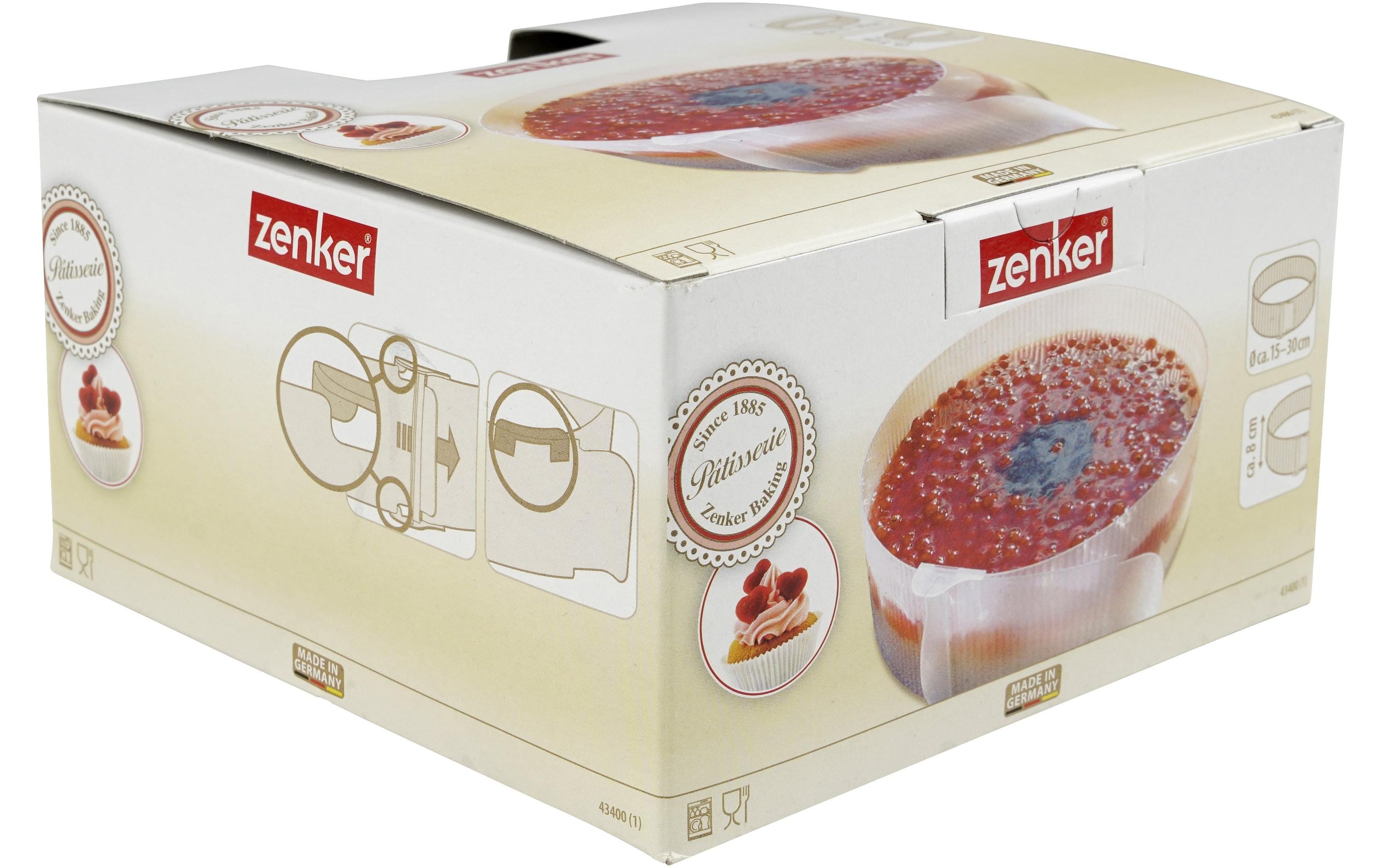 Zenker Backrahmen Weiss, Rund