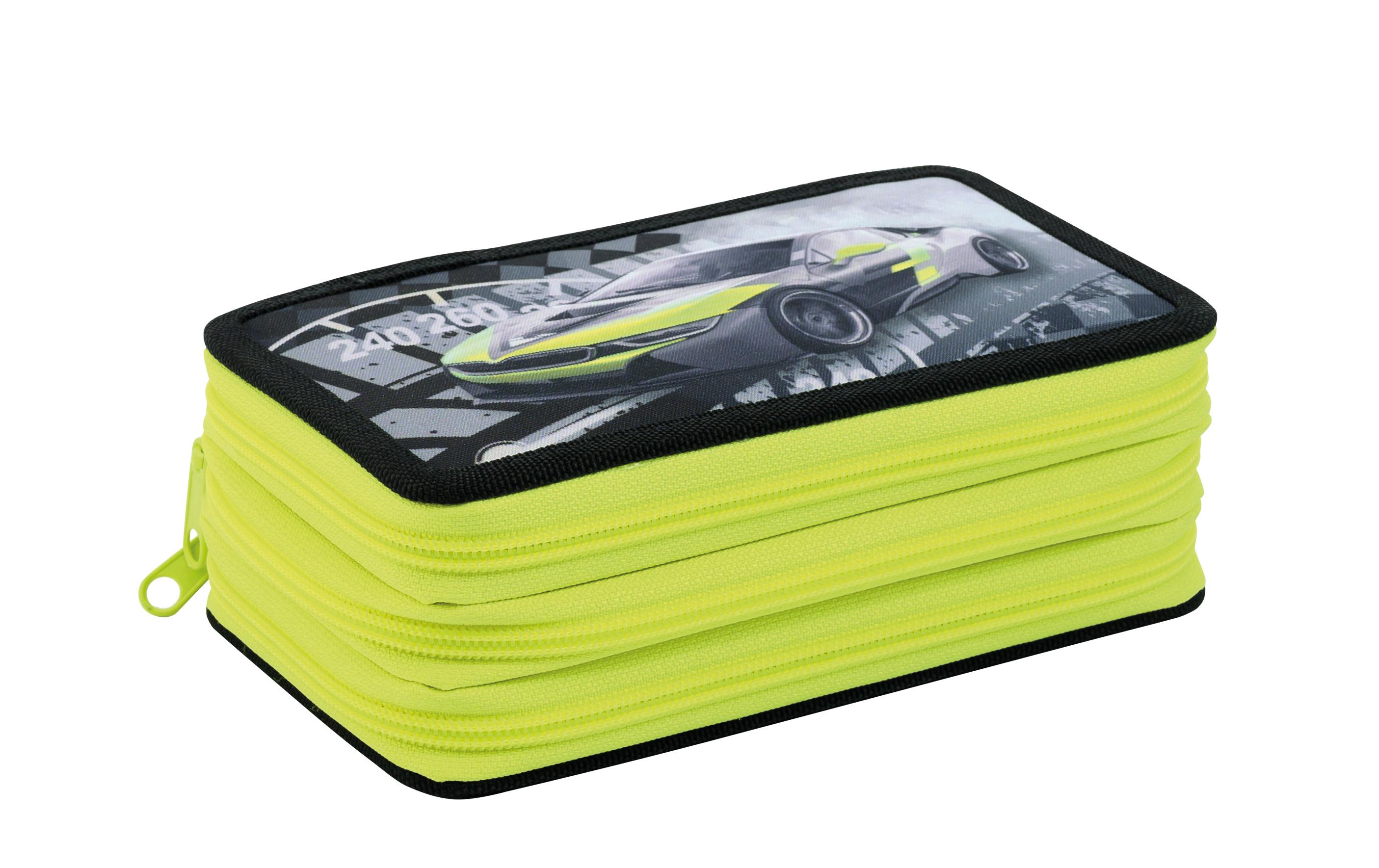 Eberhard Faber Etui Triple Racecar 36-teilig, Grün