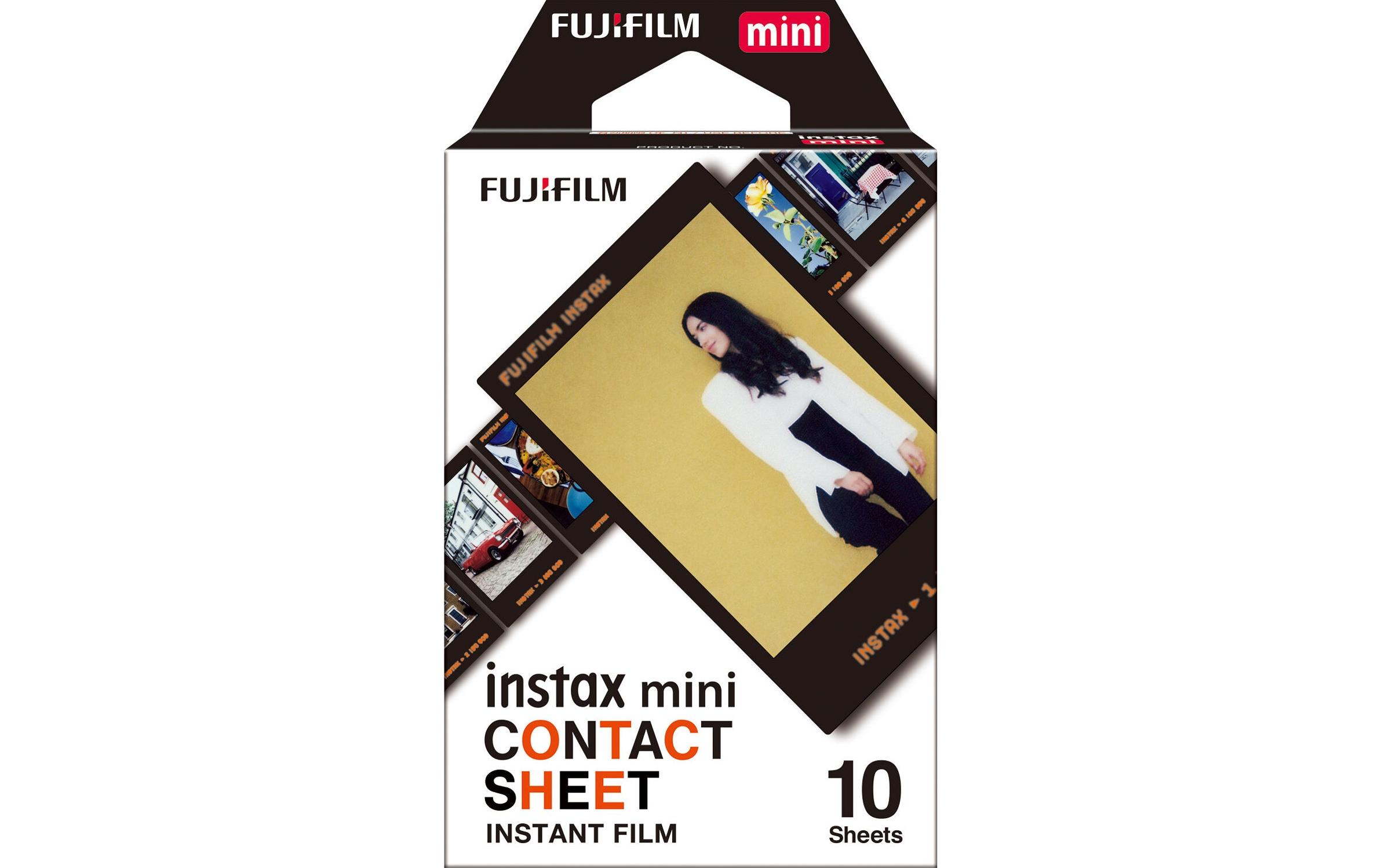 Fujifilm Sofortbildfilm Instax Mini – 10 Blatt Contact
