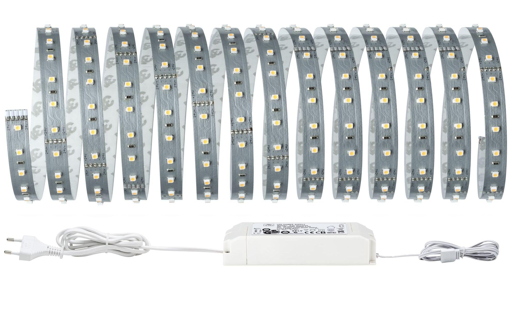 Paulmann LED-Stripe MaxLED 500 6500 K, 5 m Basisset Paulmann LED-Stripe MaxLED 500 6500 K, 5 m Basisset