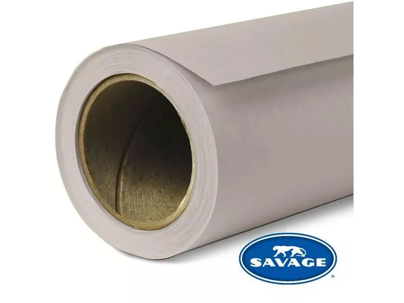 Savage Hintergrund Papier 1.35 x 11 m Studio Gray