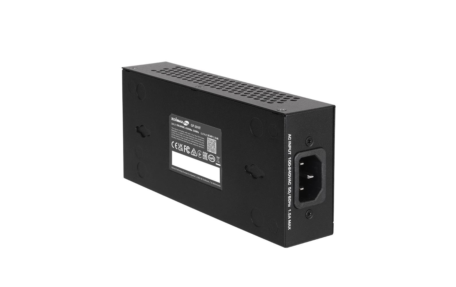 Edimax Pro PoE+ Injector GP-201IT 30 Watt Edimax Pro PoE+ Injector GP-201IT 30 Watt