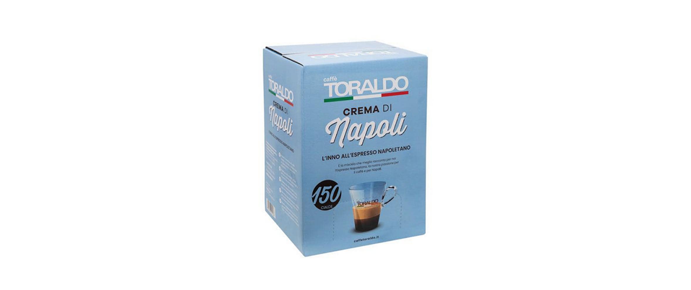 Caffè Toraldo Kaffeepads ESE Pads Crema di Napoli 150 Stück