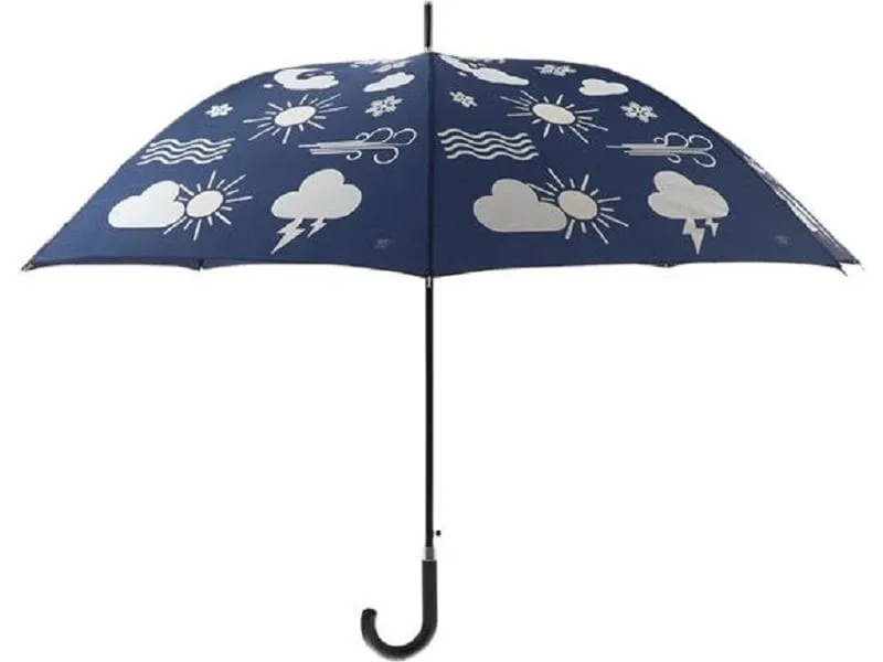 Esschert Design Regenschirm Wetter Blau Esschert Design Regenschirm Wetter Blau