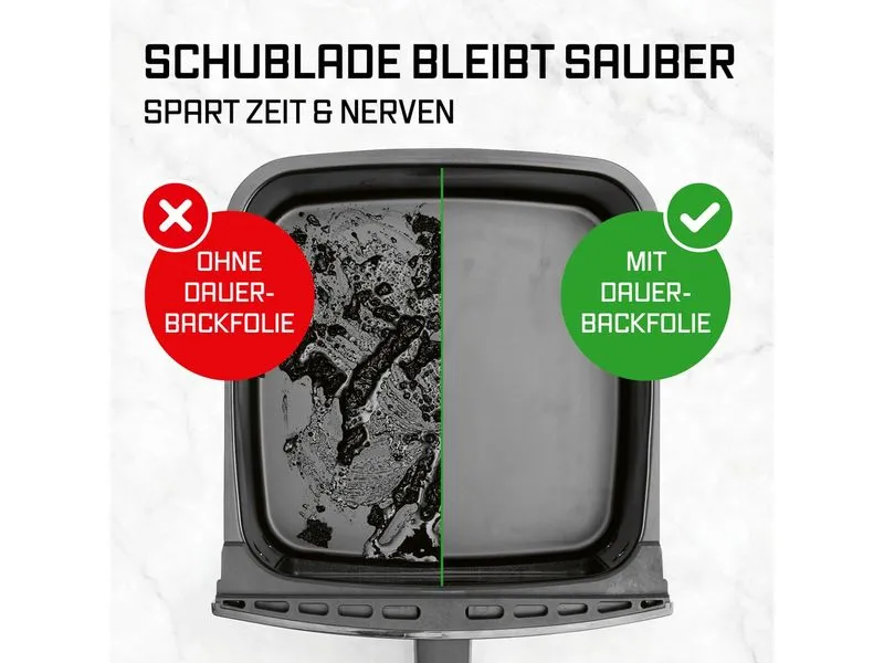 EASYmaxx Dauerbackfolie quadratisch 2 Stück EASYmaxx Dauerbackfolie quadratisch 2 Stück