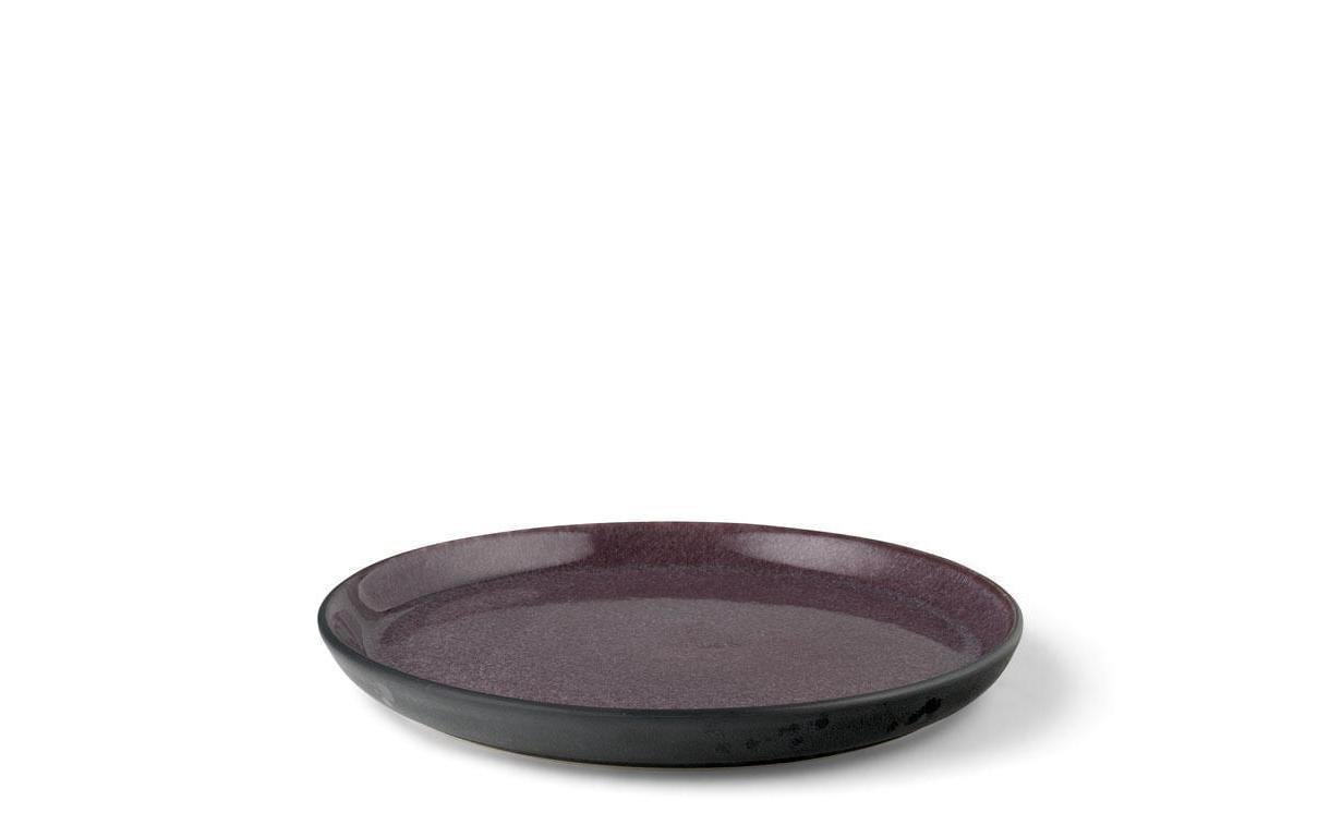 Bitz Frühstücks- & Dessertteller Ø 21 cm, 6 Stück, Schwarz/Lila