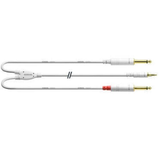 Cordial Audio-Kabel 3.5 mm Klinke - 6.3 mm Klinke 1.5 m
