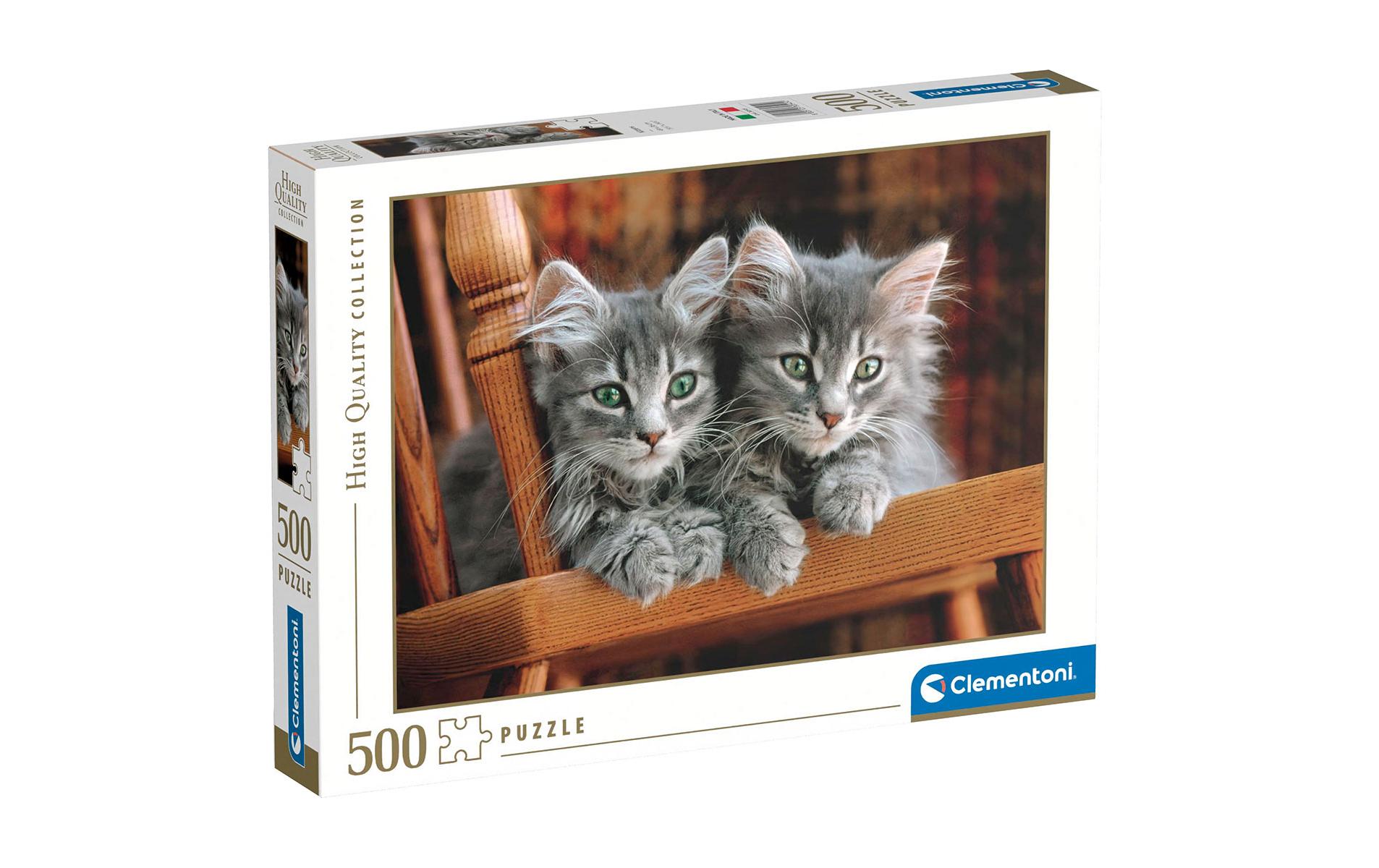 Clementoni Puzzle Katzen