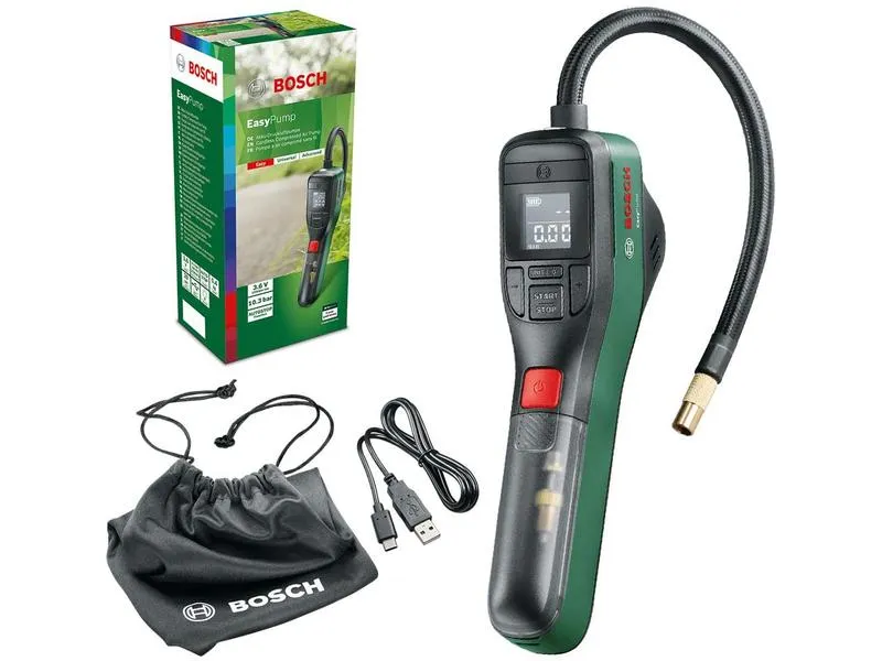 Bosch Akku-Druckluftpumpe EasyPump 3.6 V Bosch Akku-Druckluftpumpe EasyPump 3.6 V