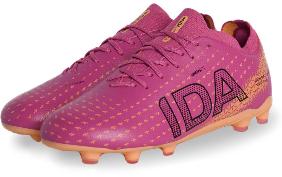 IDA Sports Fussballschuh Helia Club FG/AG Dunkelpink, 35.5
