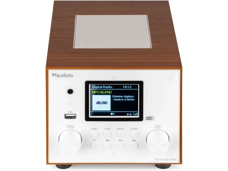 Audizio DAB+ Radio Vieste Weiss