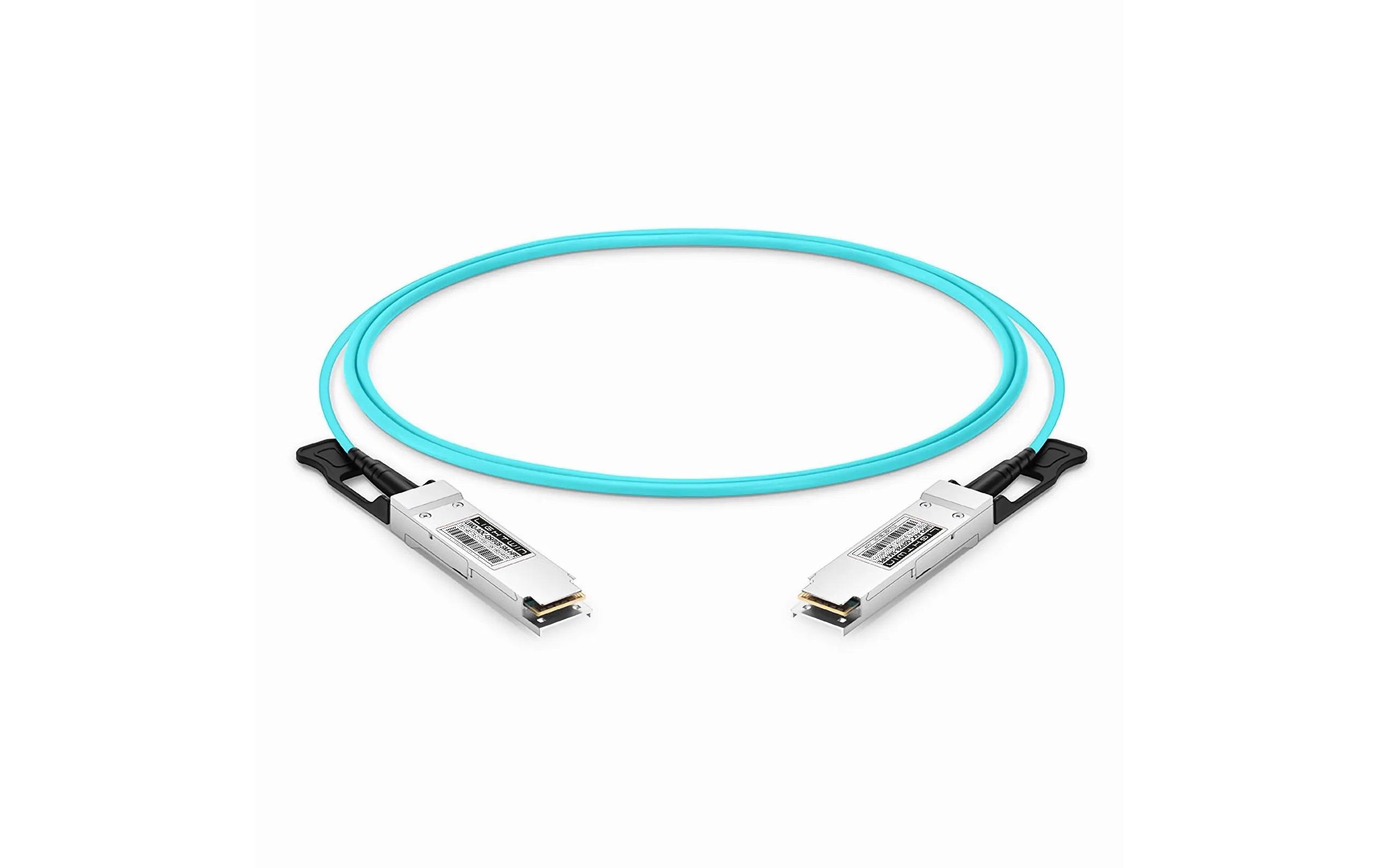 Lightwin Optics Active Optical Cable 100GBit HPE/Aruba QSFP28/QSFP28 5 m Lightwin Optics Active Optical Cable 100GBit HPE/Aruba QSFP28/QSFP28 5 m