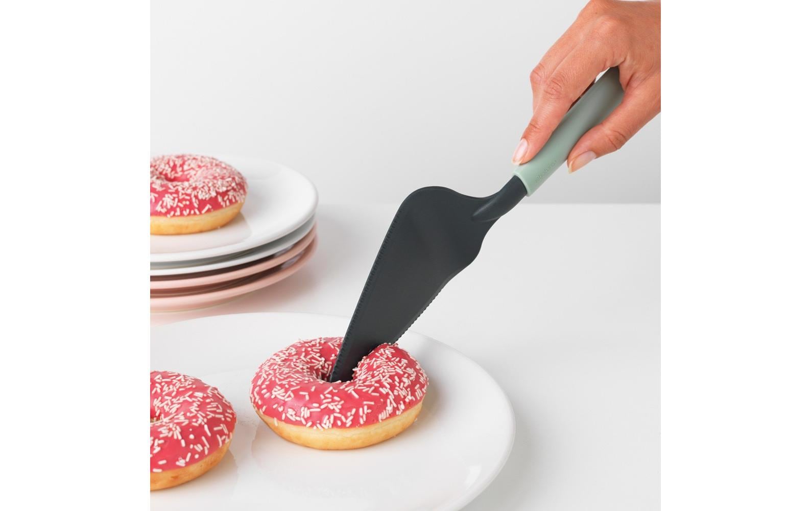 Brabantia Tortenheber Tasty+ Schwarz/Grün
