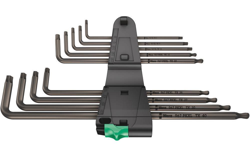 Wera Winkelschlüssel-Set 967/9 TX XL 1 TX8-TX40, lang Wera Winkelschlüssel-Set 967/9 TX XL 1 TX8-TX40, lang