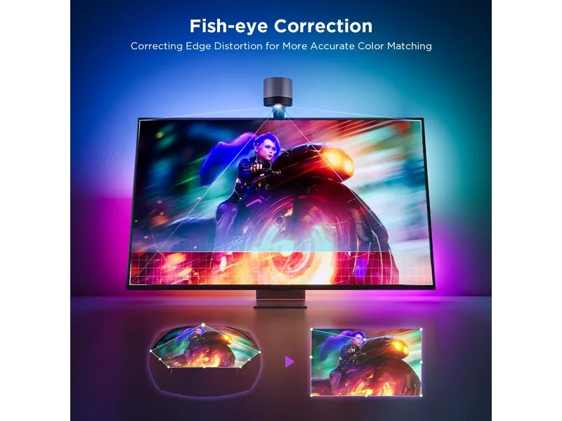 Govee Envisual TV Backlight 3S Netflix Version, RGBICW, 55-65