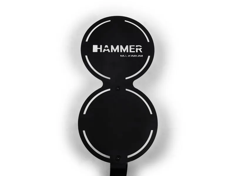 HAMMER F-PR 10 Wall Ball Target Stahl Schwarz 117 x 20 x 40 cm HAMMER F-PR 10 Wall Ball Target Stahl Schwarz 117 x 20 x 40 cm
