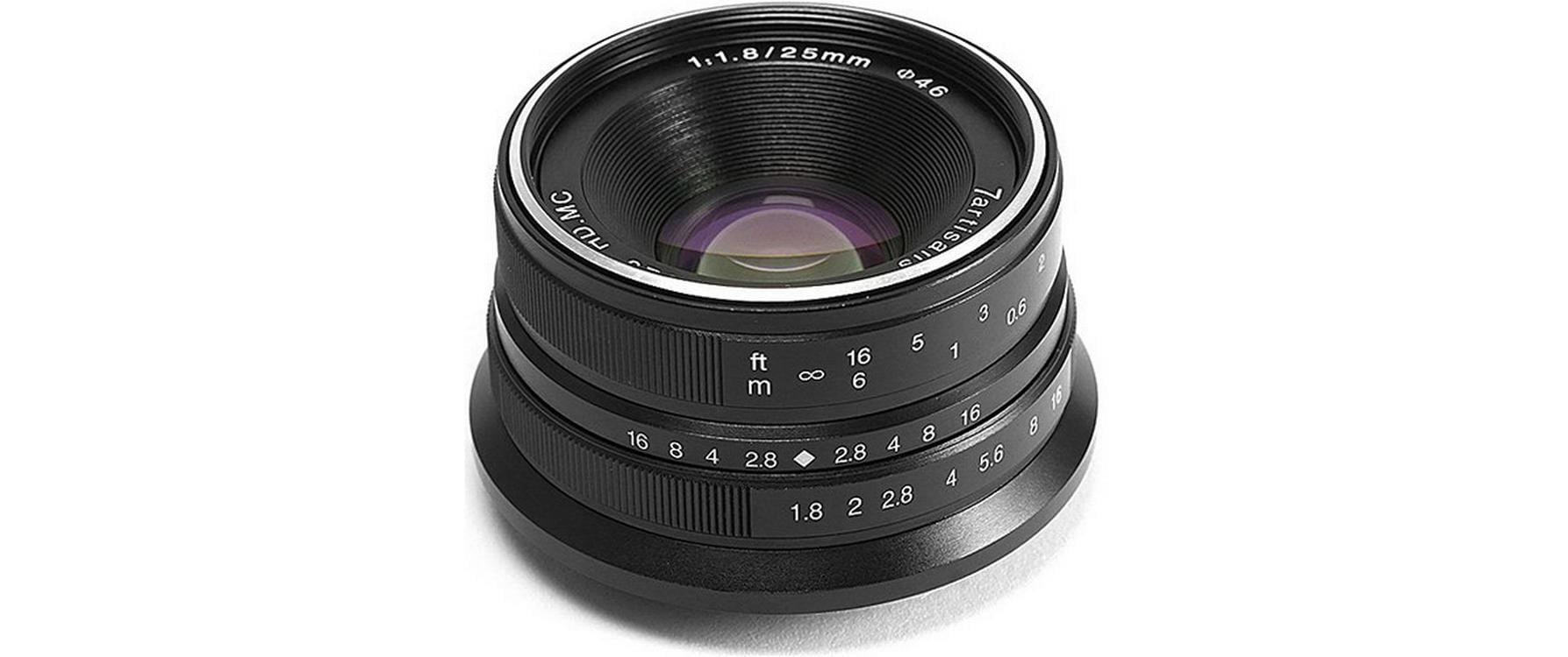 7Artisans Festbrennweite 25mm F/1.8 – Fujifilm X-Mount