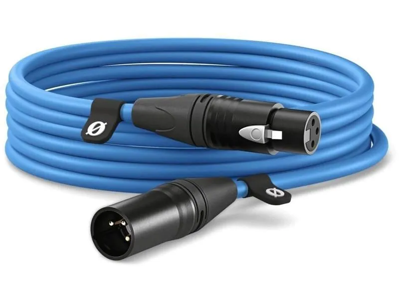 Rode XLR-Kabel XLRm-XLRf 6 m, Blau Rode XLR-Kabel XLRm-XLRf 6 m, Blau