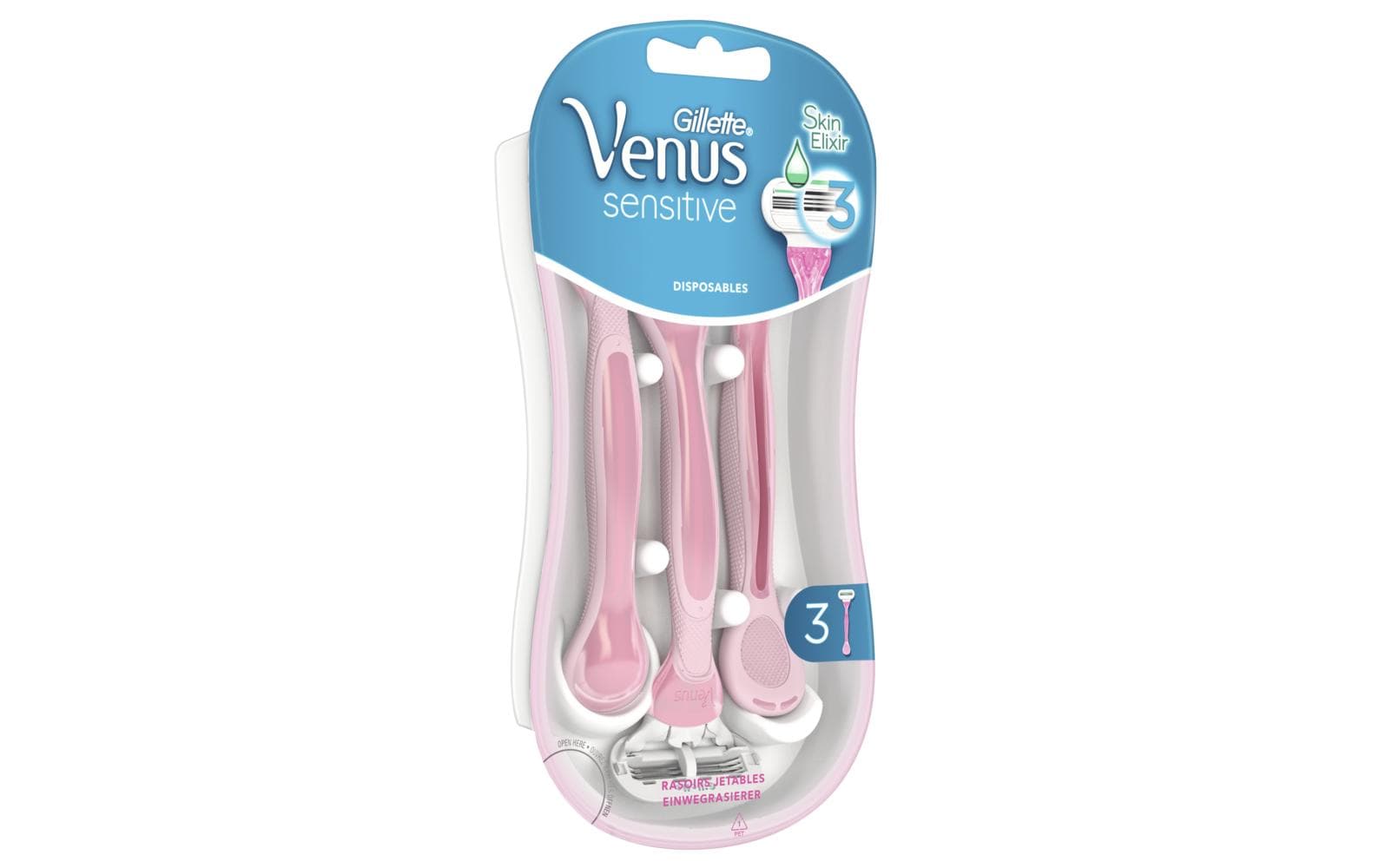 Gillette Venus Einwegrasierer Sensitive 3 Stück