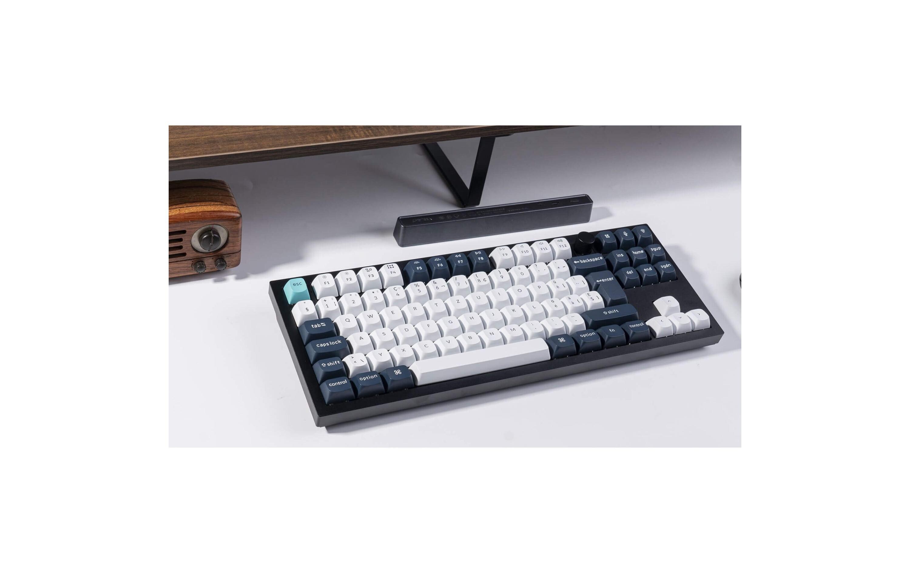 Keychron Gaming-Tastatur Q3 Max Black QMK Brown Switch