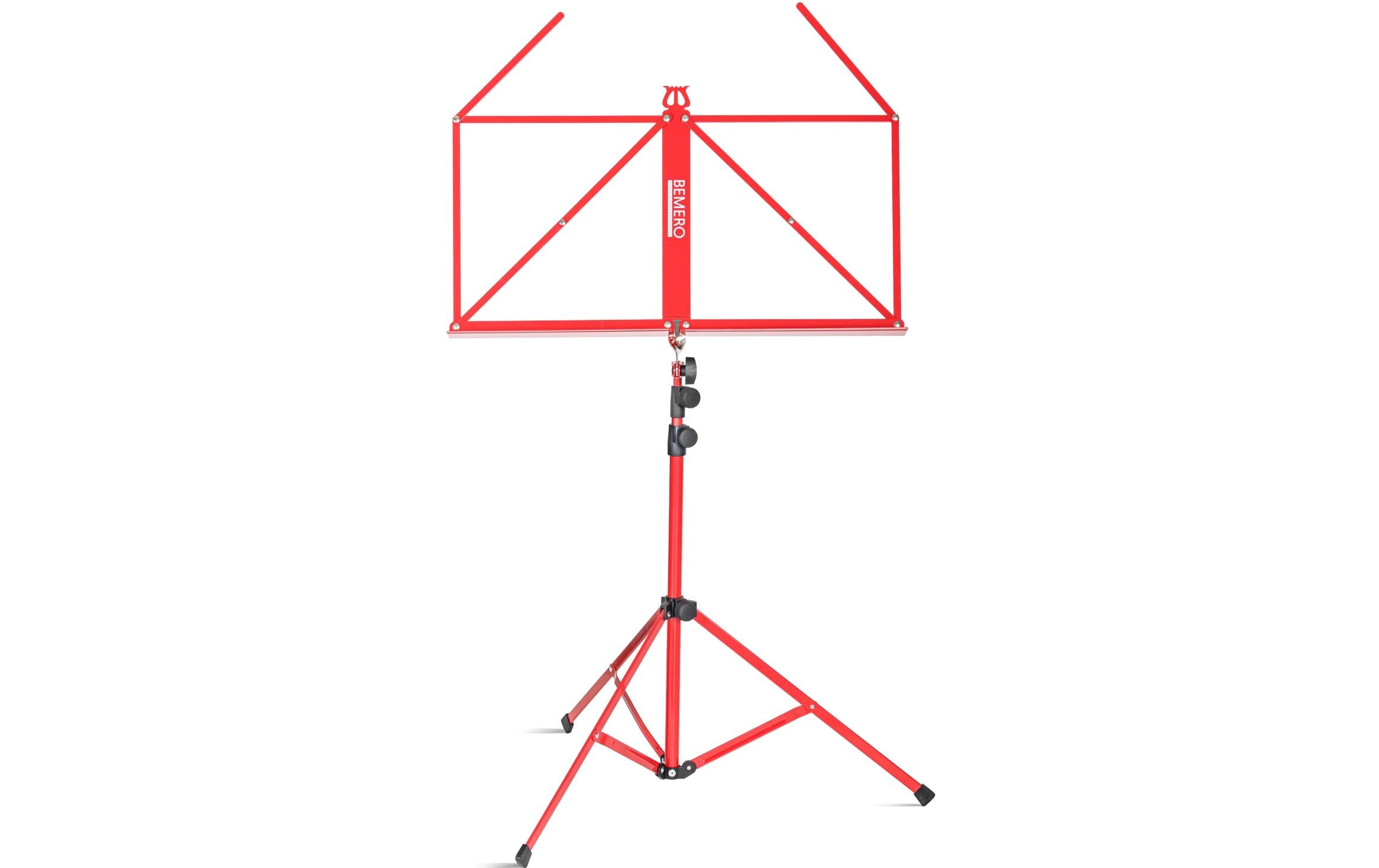 Bemero Notenständer MSS-8090BK rot
