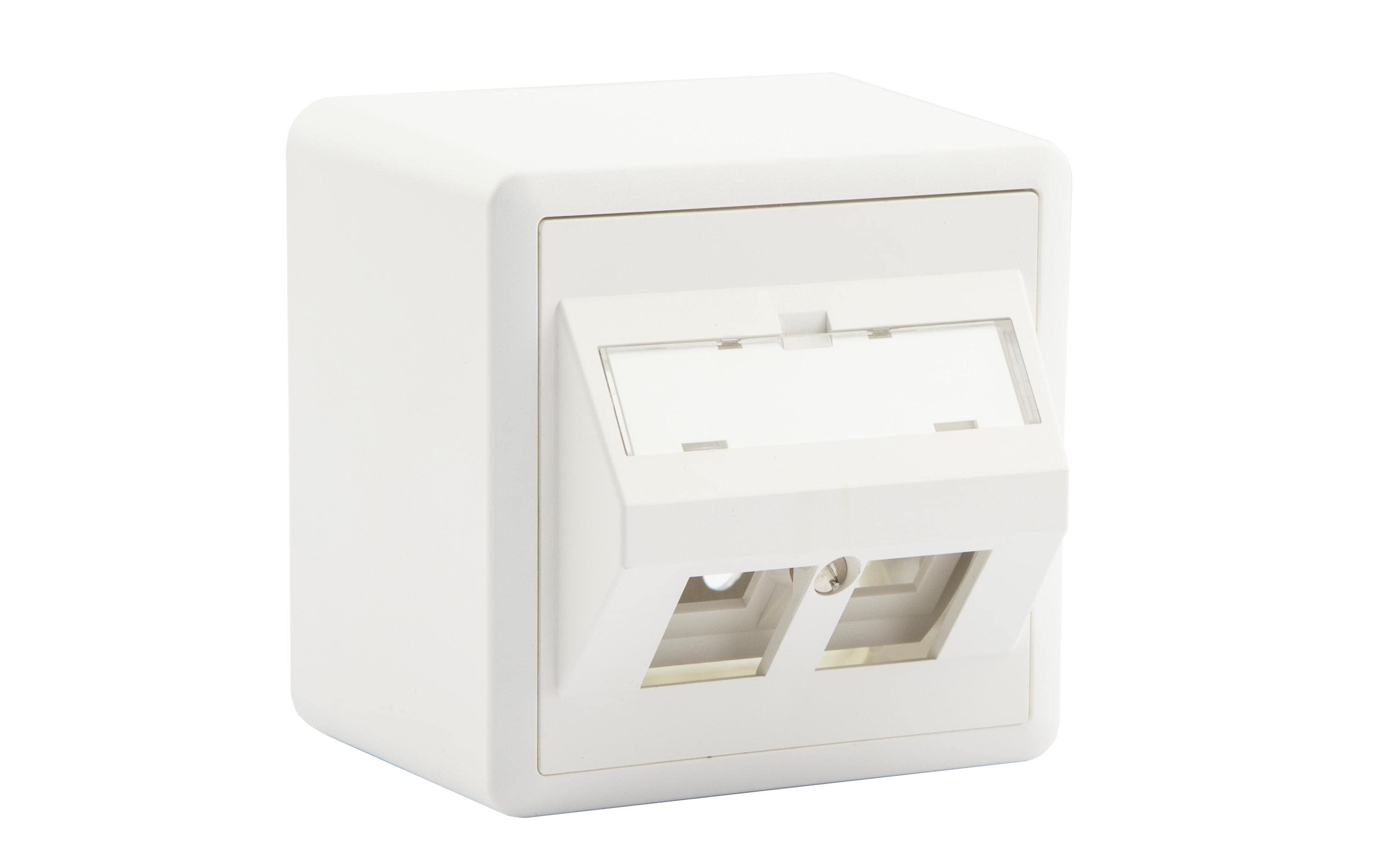 Dätwyler IT Infra Netzwerkdose AP54 2x Keystone 1 Stück Dätwyler IT Infra Netzwerkdose AP54 2x Keystone 1 Stück