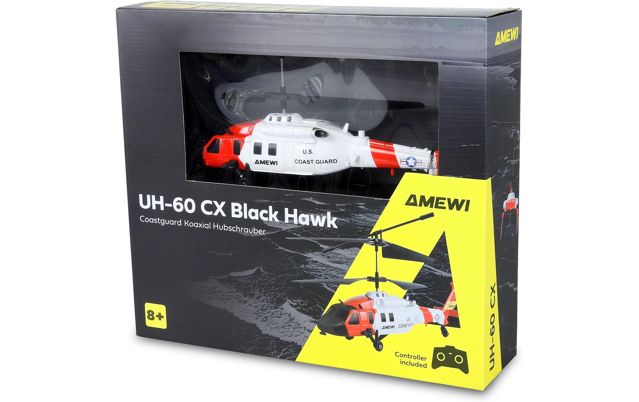 Amewi Helikopter UH-60 CX Black Hawk Coastguard RTF
