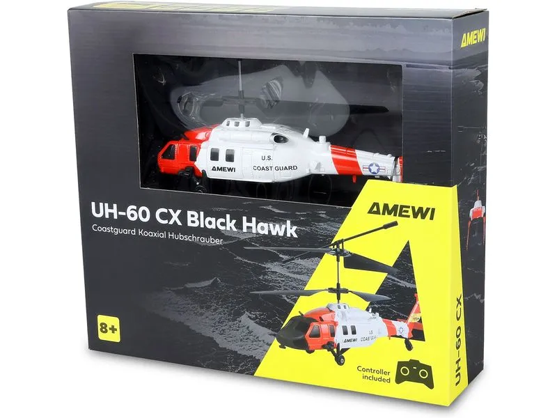 Amewi Helikopter UH-60 CX Black Hawk Coastguard RTF
