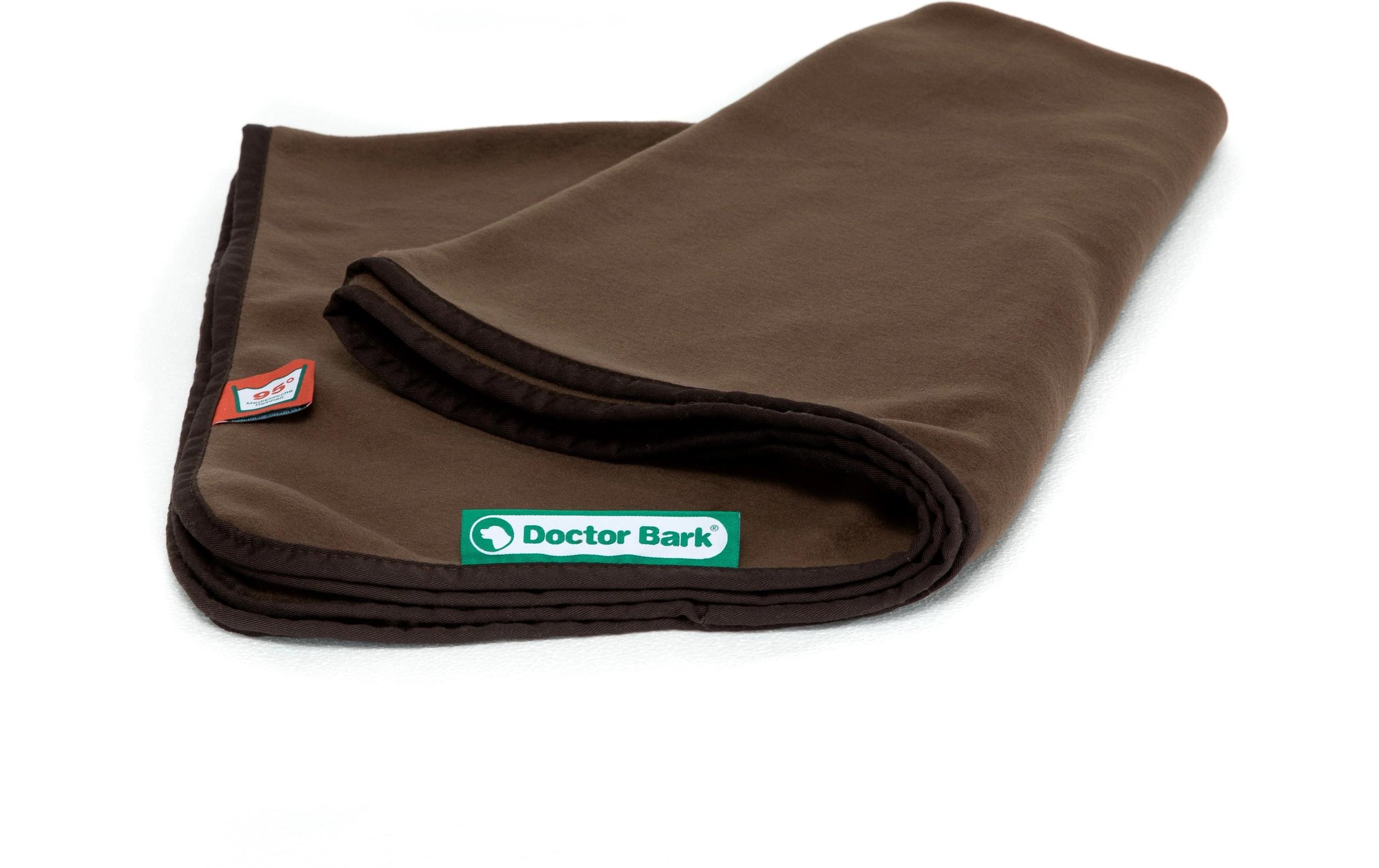 Doctor Bark Hunde-Decke Fleece M Braun, 100 x 70 cm Doctor Bark Hunde-Decke Fleece M Braun, 100 x 70 cm