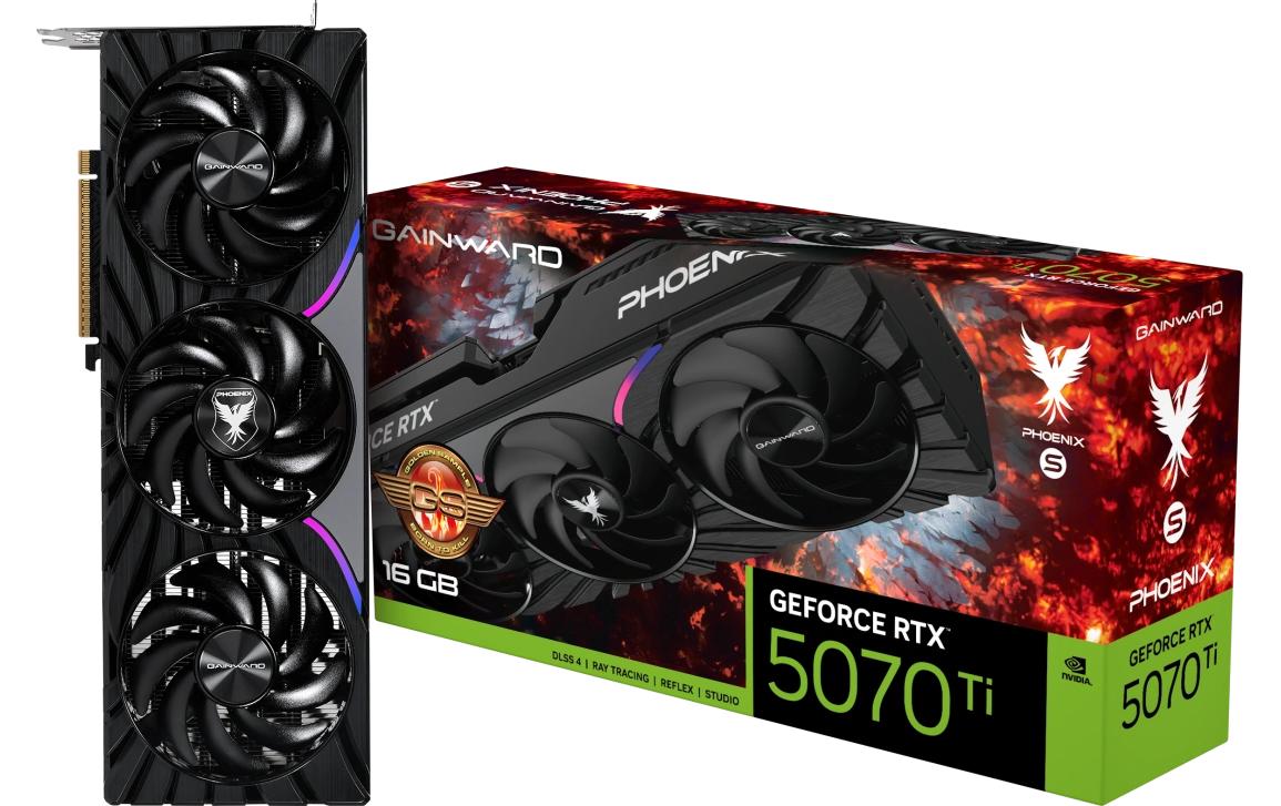 Gainward Grafikkarte GeForce RTX 5070 Ti Phoenix-S GS