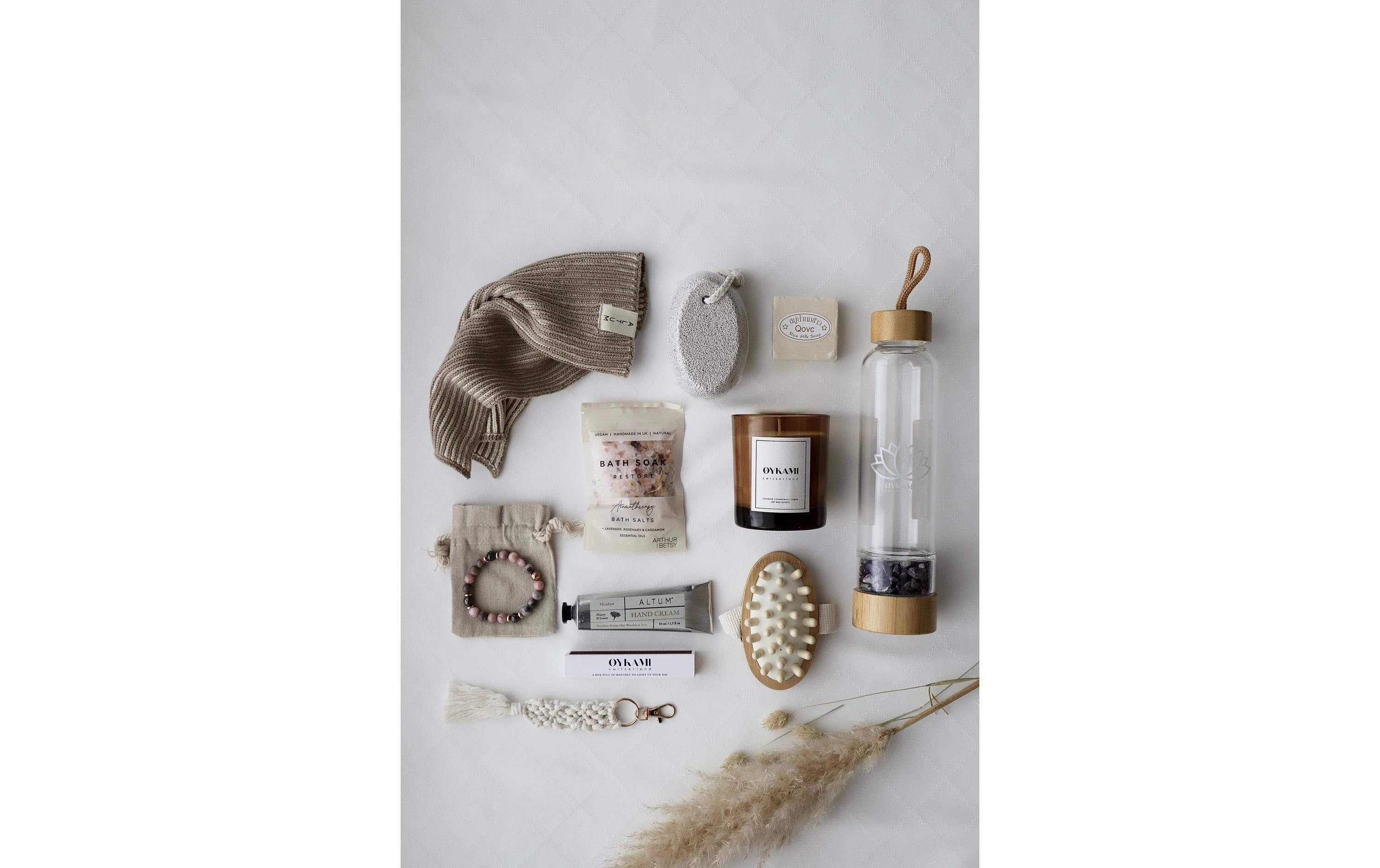 Oykami Geschenkset Mama Rom Violett