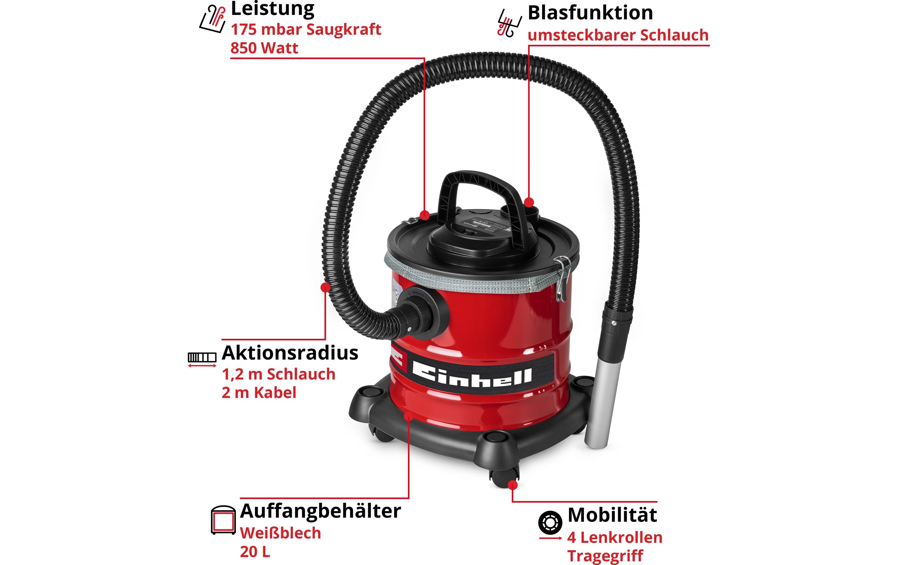 Einhell Aschesauger TC-AV 2032 DW