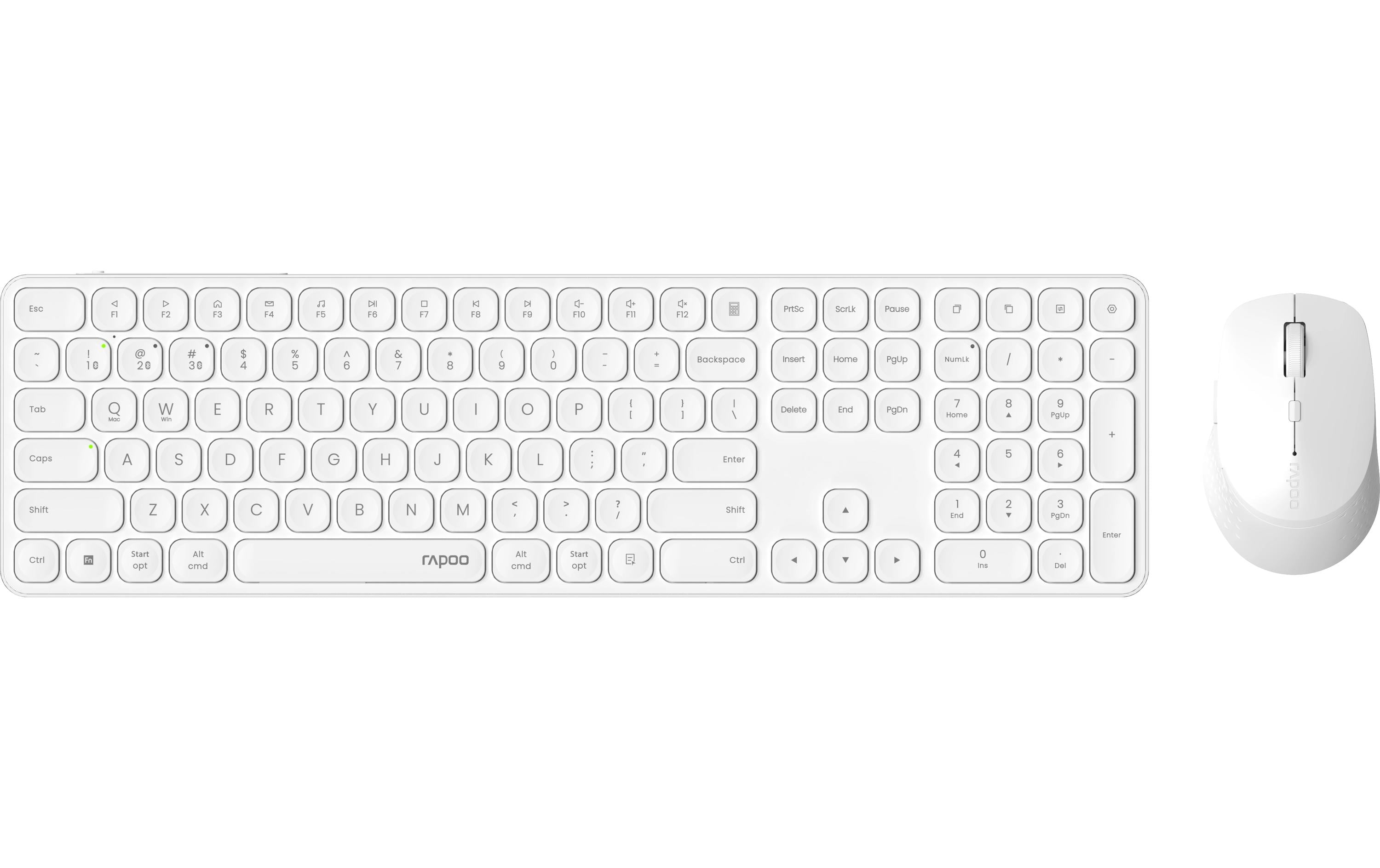 Rapoo Tastatur-Maus-Set 9810M ultraslim