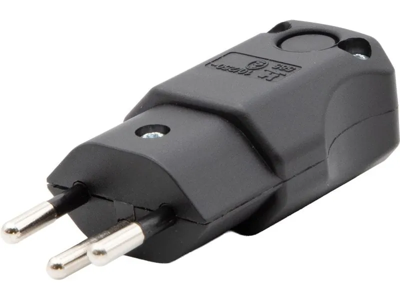 Brennenstuhl Montagestecker T12 230 V 10A Innenbereich Schwarz