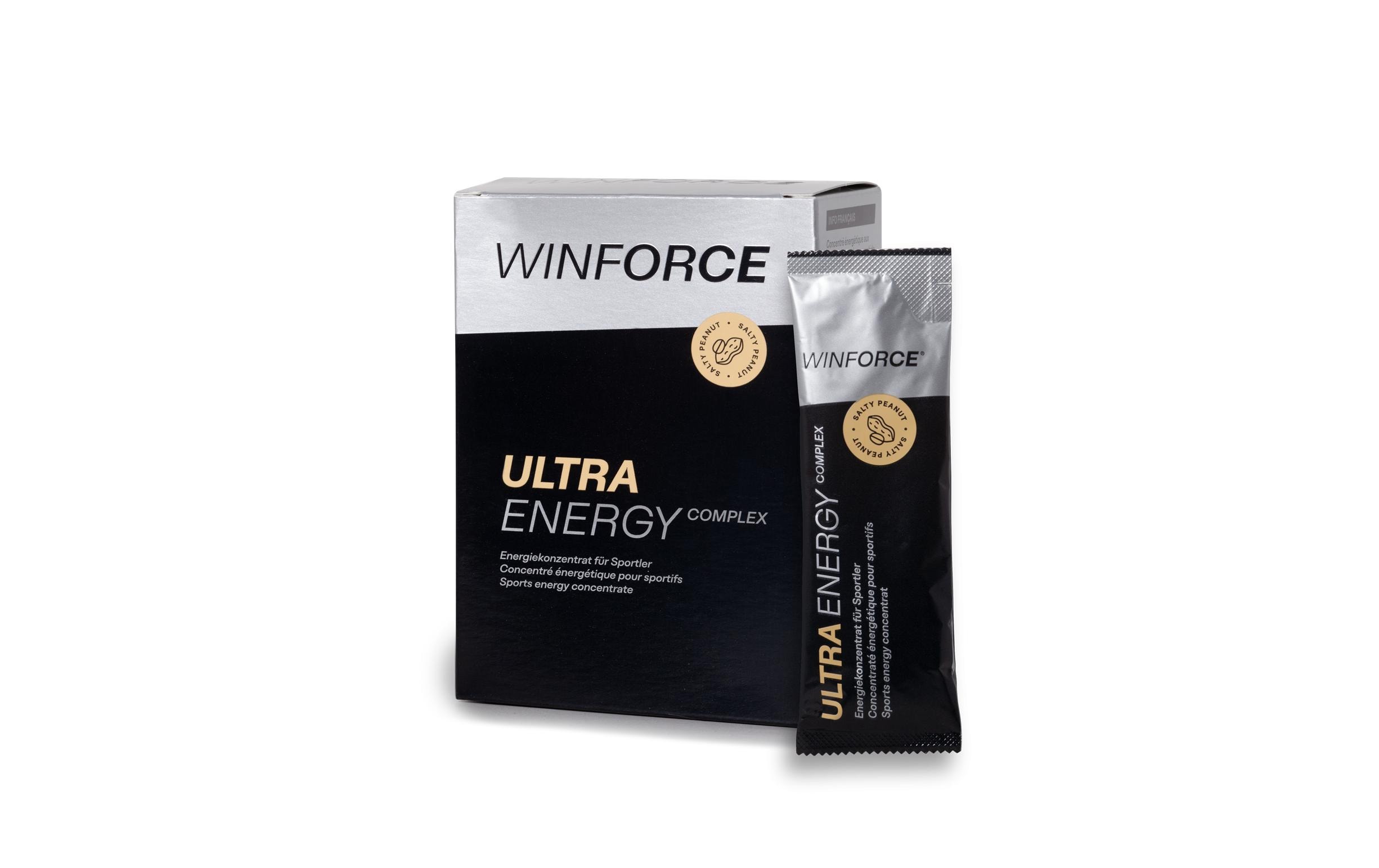 WINFORCE Pulver Ultra Energy Complex Erdnuss, 10 Stück