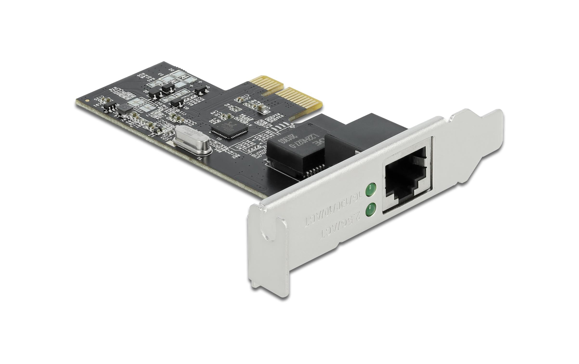 Delock Netzwerkkarte 1x 2.5Gbps LAN, RTL8125B PCI-Express x1 Delock Netzwerkkarte 1x 2.5Gbps LAN, RTL8125B PCI-Express x1