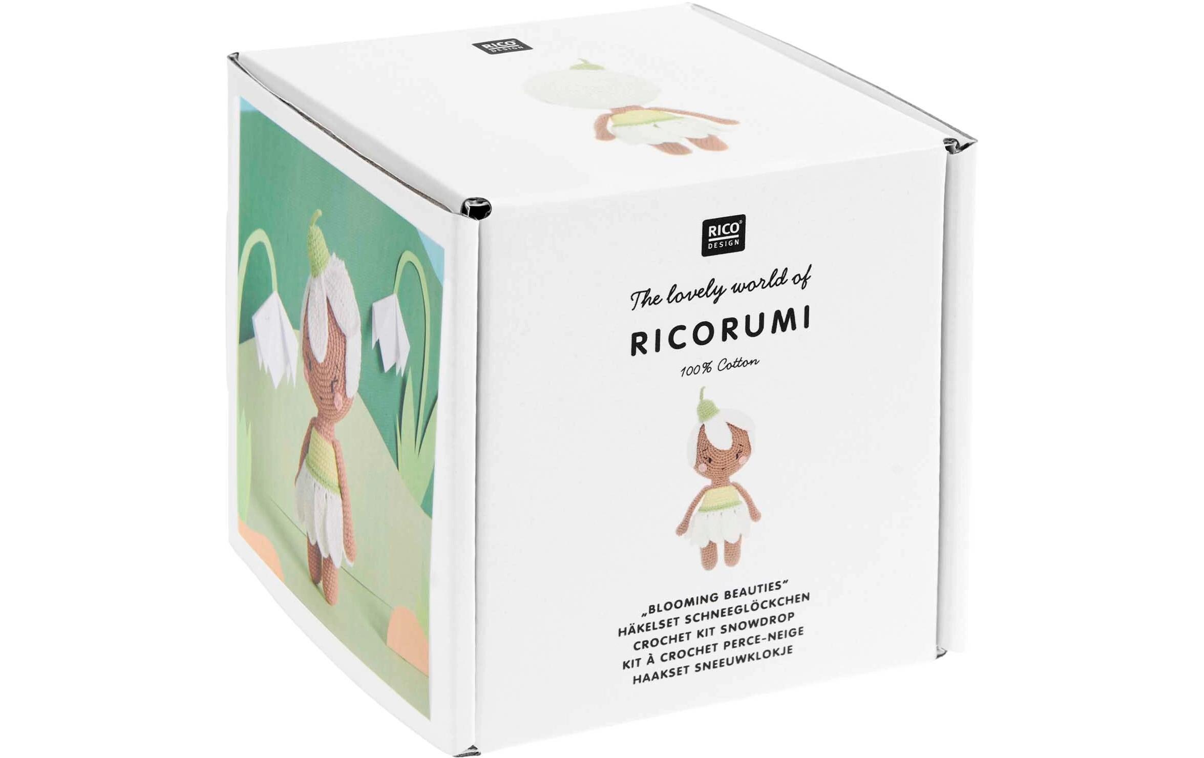 Rico Design Häkelset Blooming Beauties 6-teilig, Schneeglöckchen Rico Design Häkelset Blooming Beauties 6-teilig, Schneeglöckchen