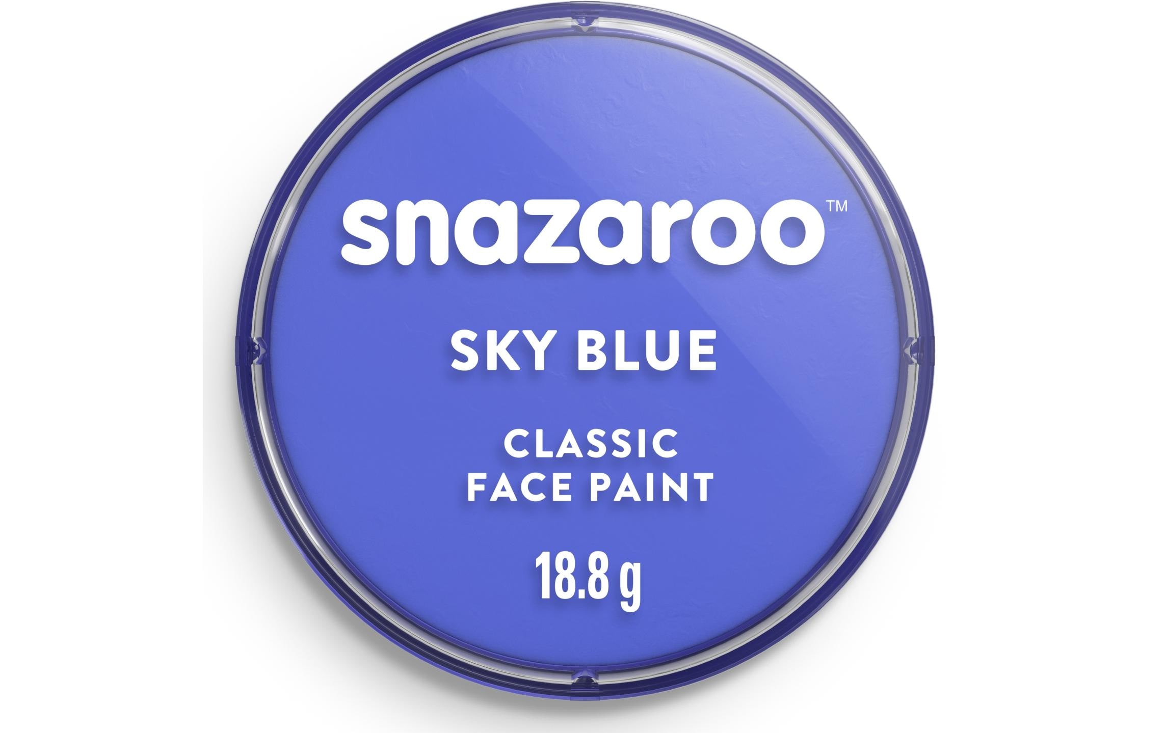 Snazaroo Schminkfarbe Blister 18 ml, Himmelblau