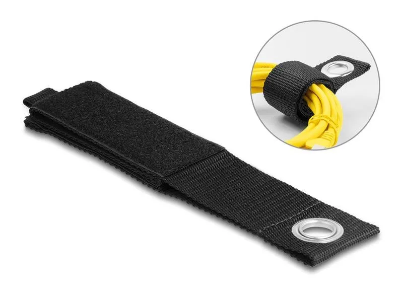 Delock Klettkabelbinder Schwarz 508 mm x 50 mm Delock Klettkabelbinder Schwarz 508 mm x 50 mm