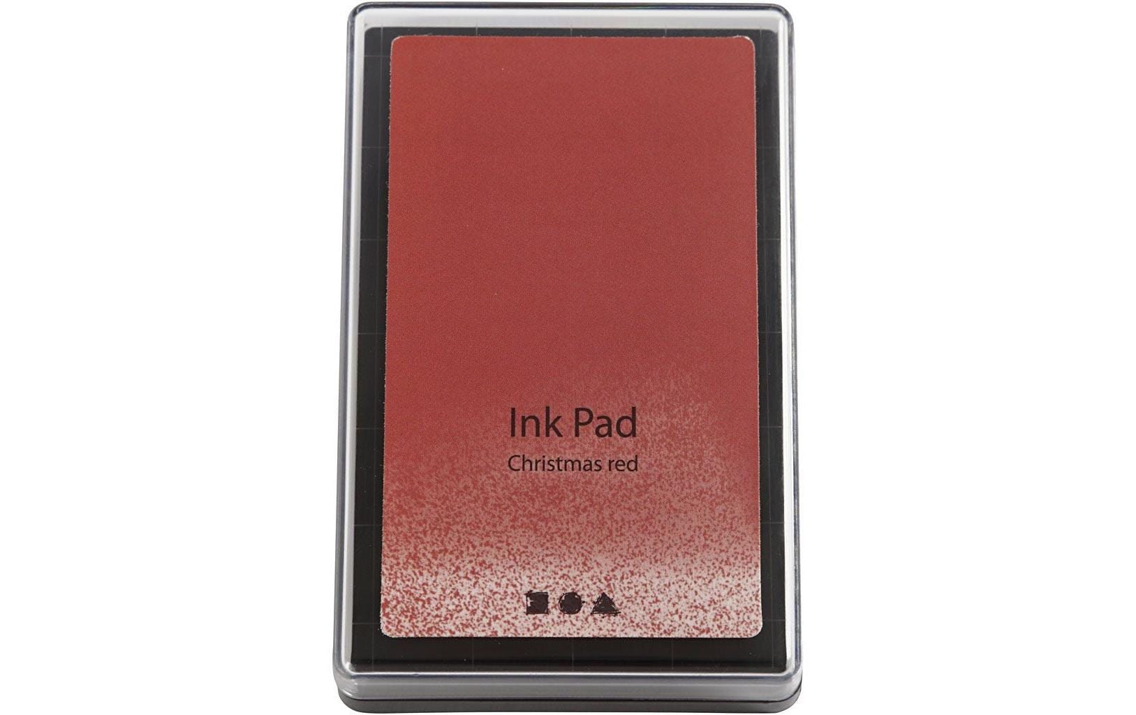 Creativ Company Stempelkissen Ink Pad, 9 x 6 x 2 cm Rot Creativ Company Stempelkissen Ink Pad, 9 x 6 x 2 cm Rot