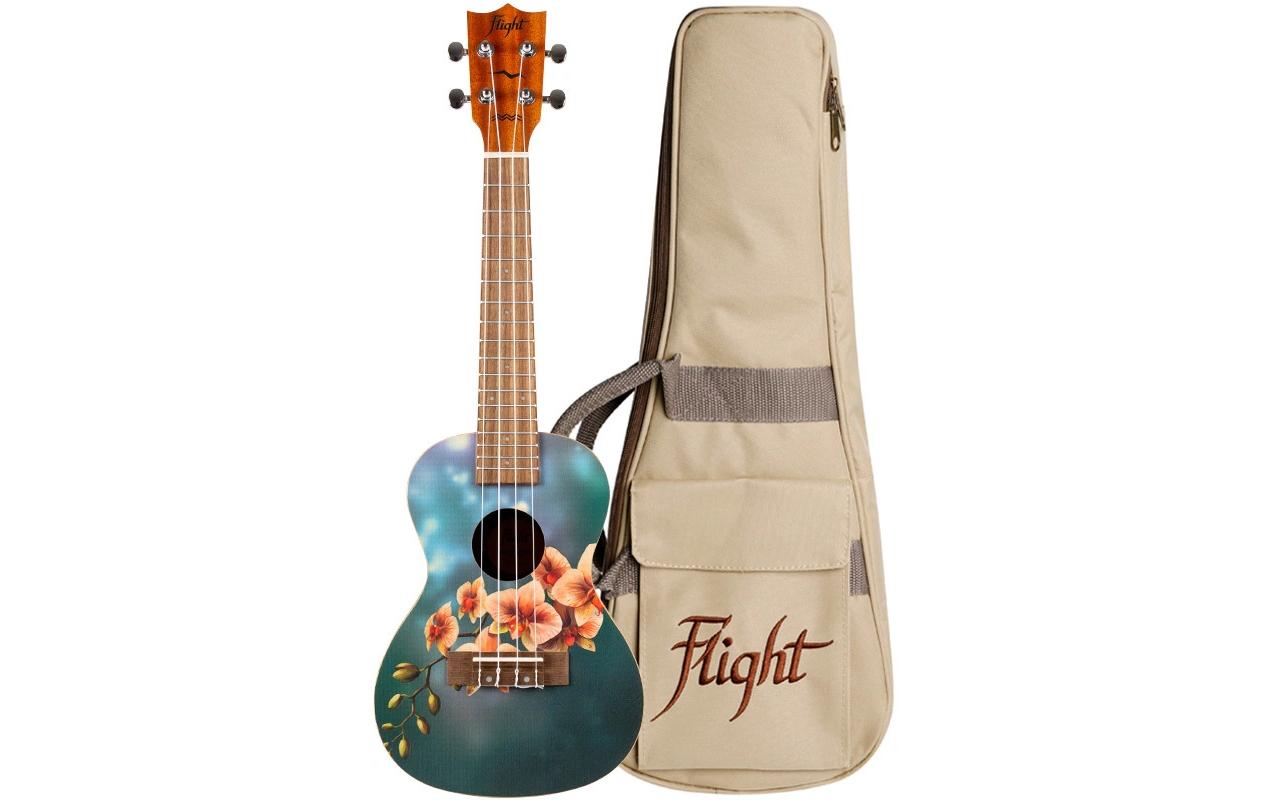 Flight Ukulele Concert – Orchid