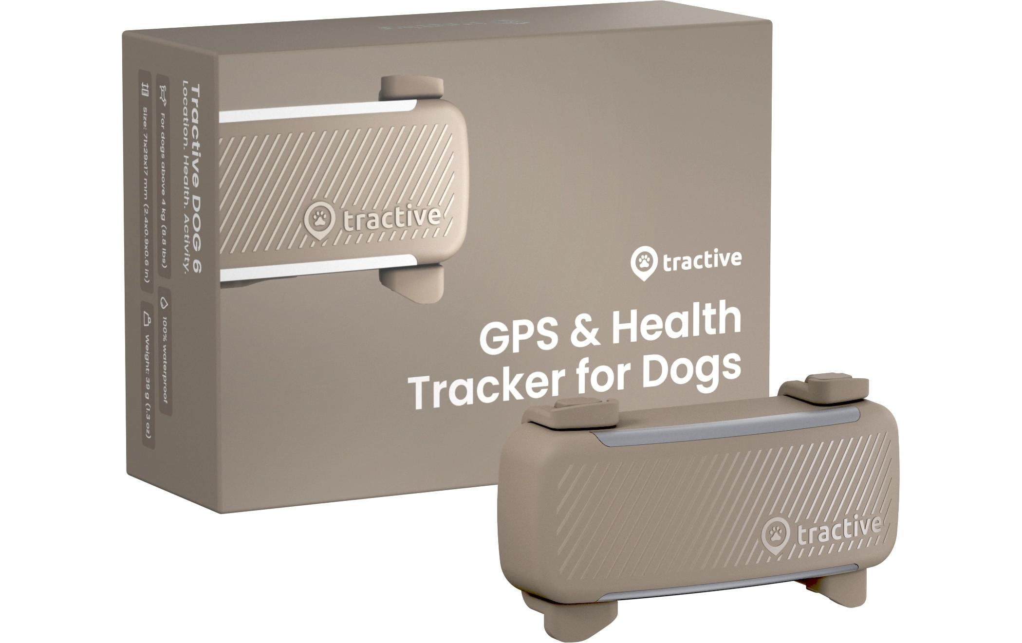tractive GPS-Tracker DOG 6 Braun