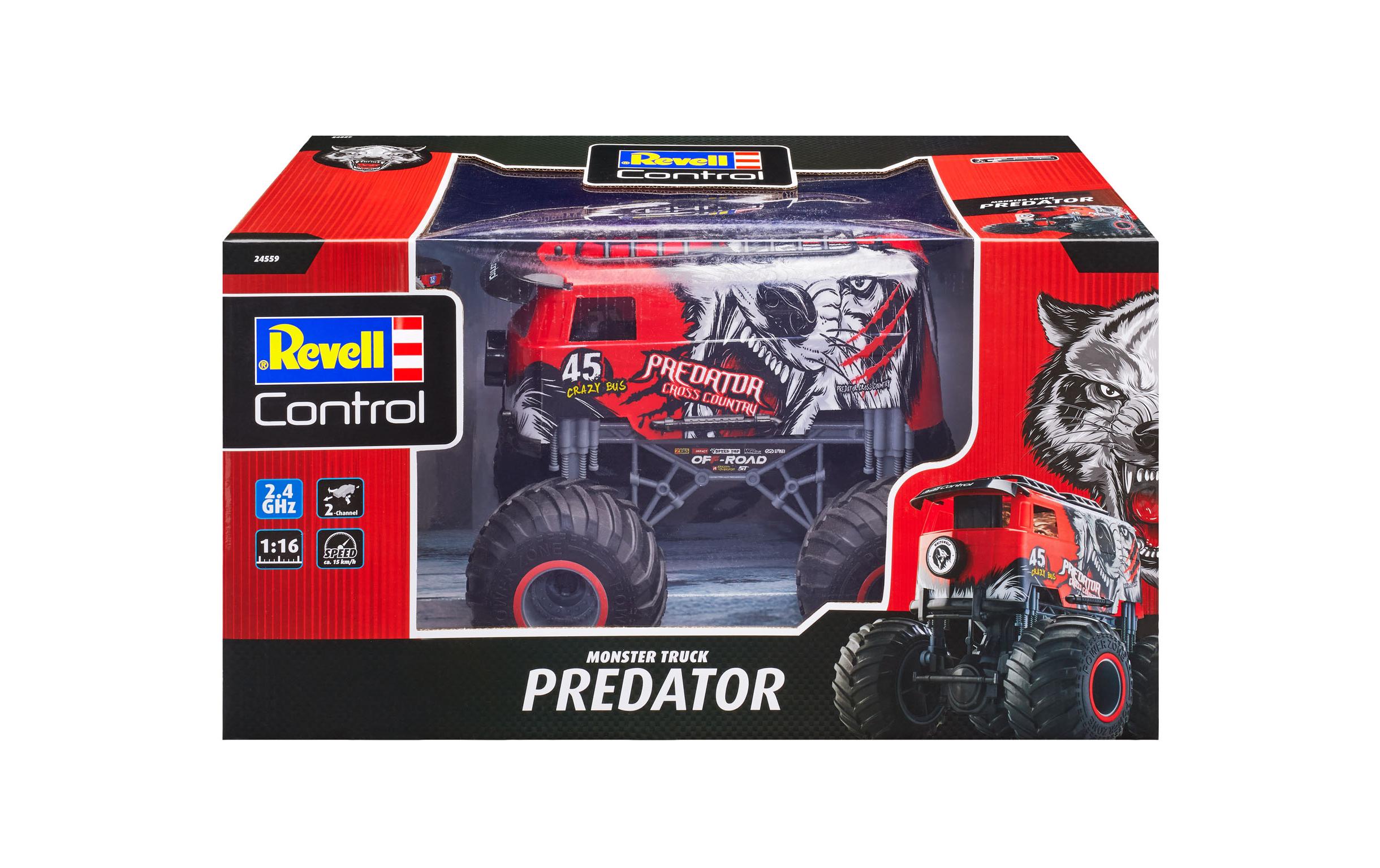 Revell Control Monster Truck Predator RTR, 1:16