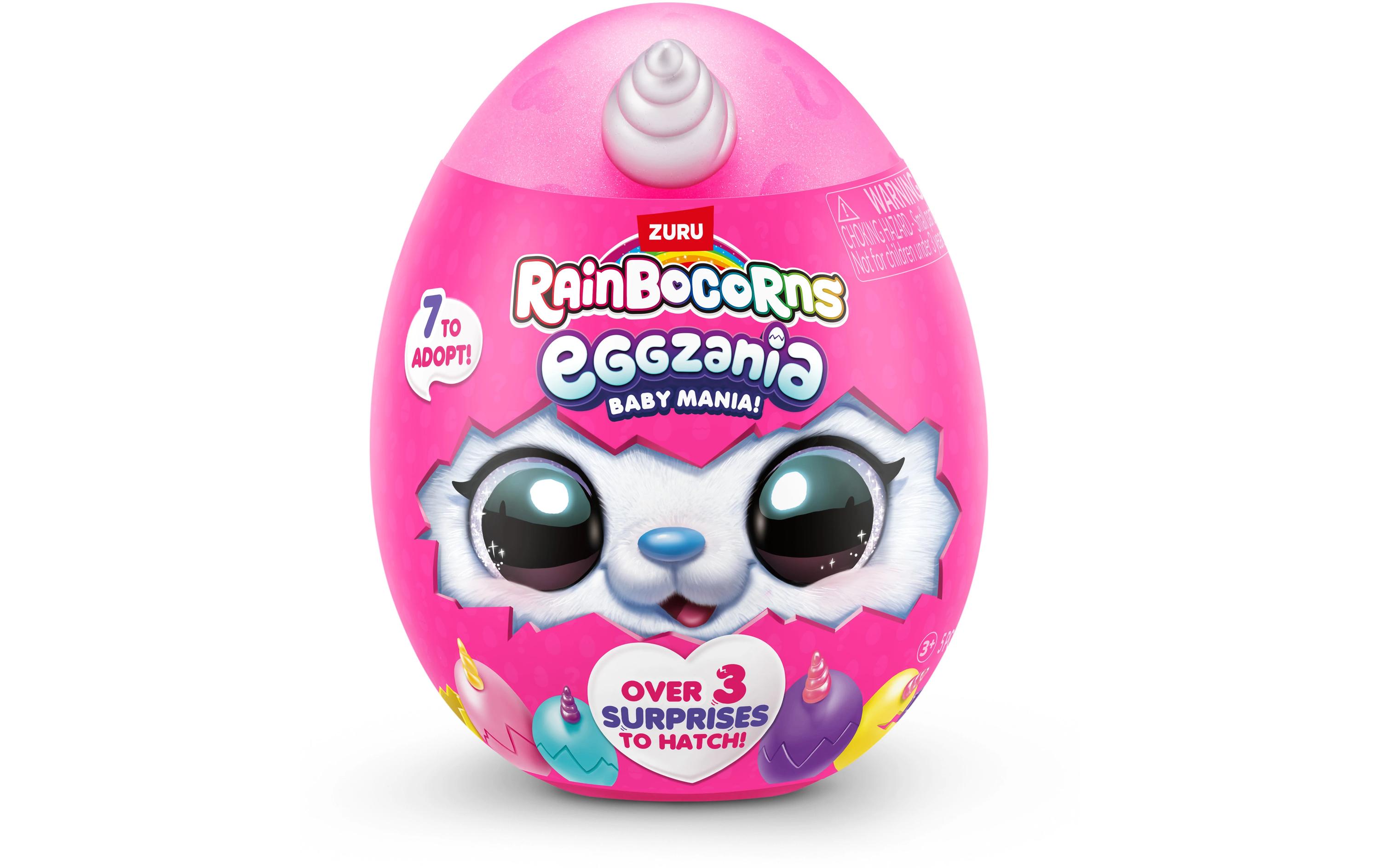 Zuru Figur Rainbocorns Eggzania Plush Soft Mini assortiert